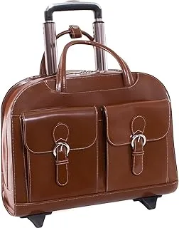 McKlein Briefcase, Brown, 17