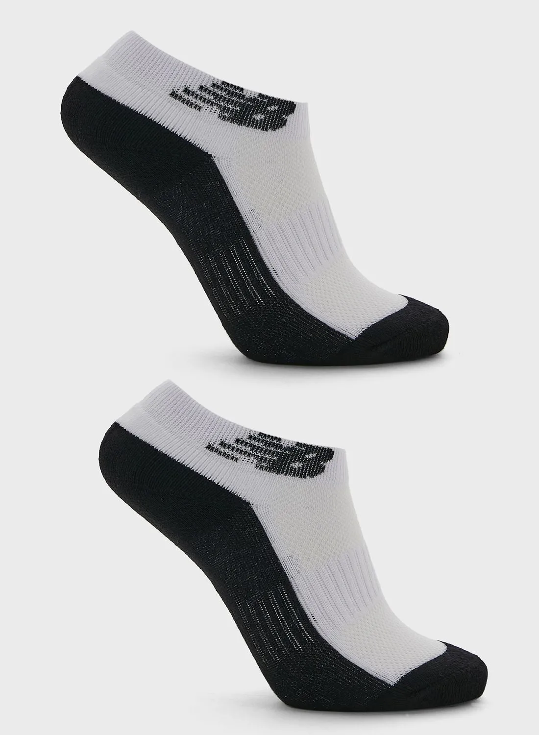 New Balance 2 Pack Response Performance No Show Socks