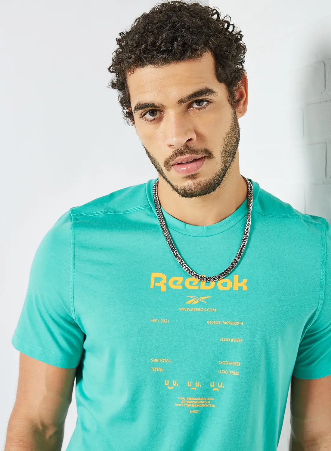 Reebok Speedwick Graphic Training T-Shirt Teal