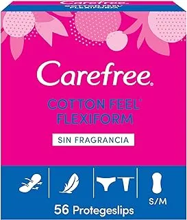 Carefree Panty Liners Flexiform White – Sanitary Pads Pack