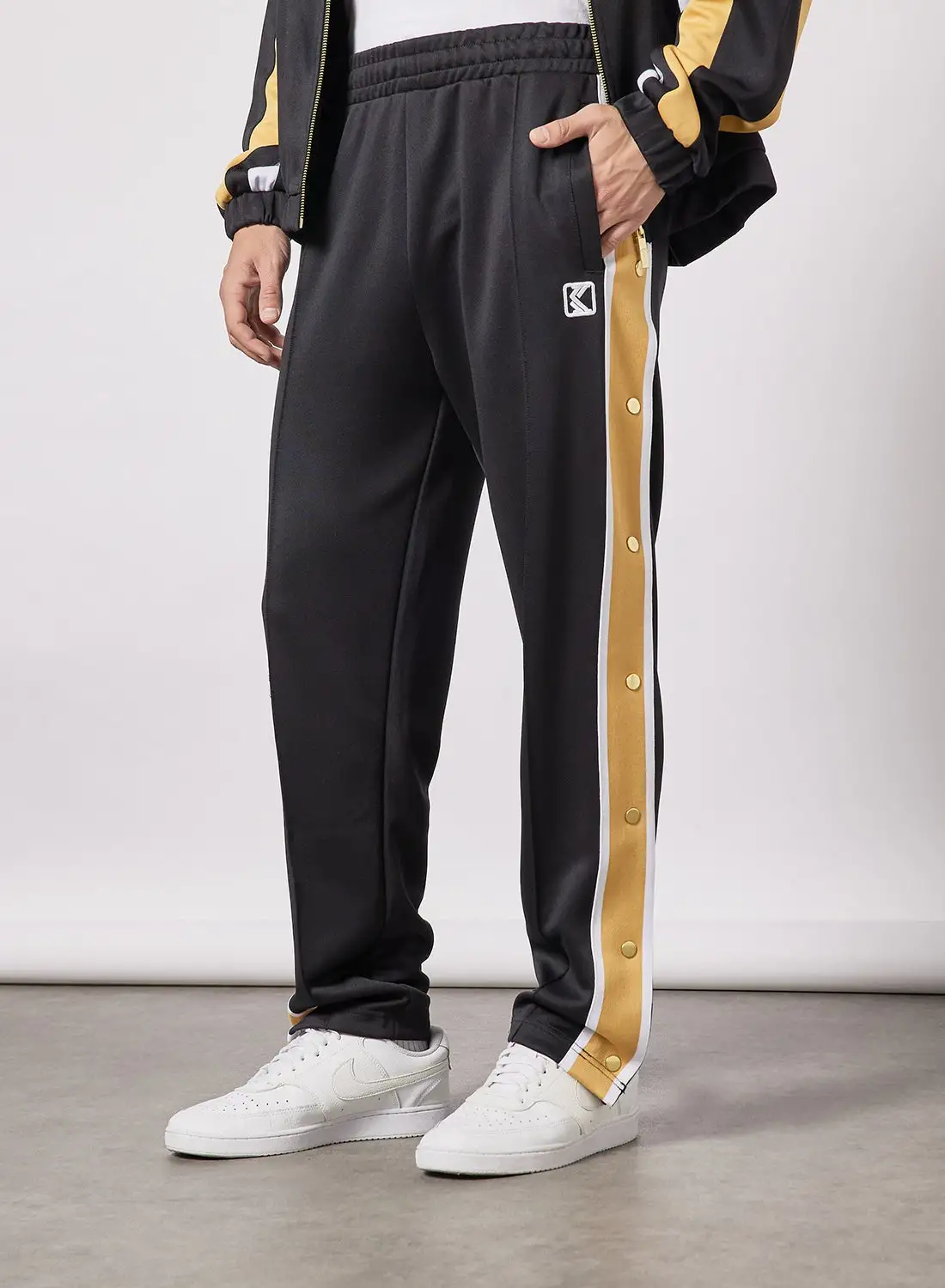 Karl Kani OG Block Trackpants Black