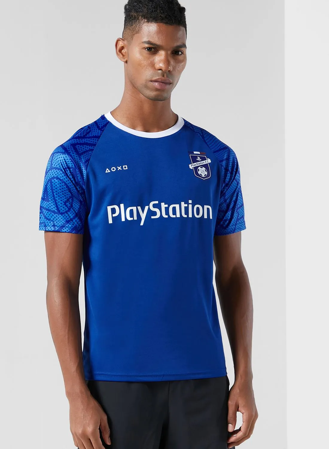 DIFUZED PlayStation France Eu2021 Esports Crew Neck T-Shirt