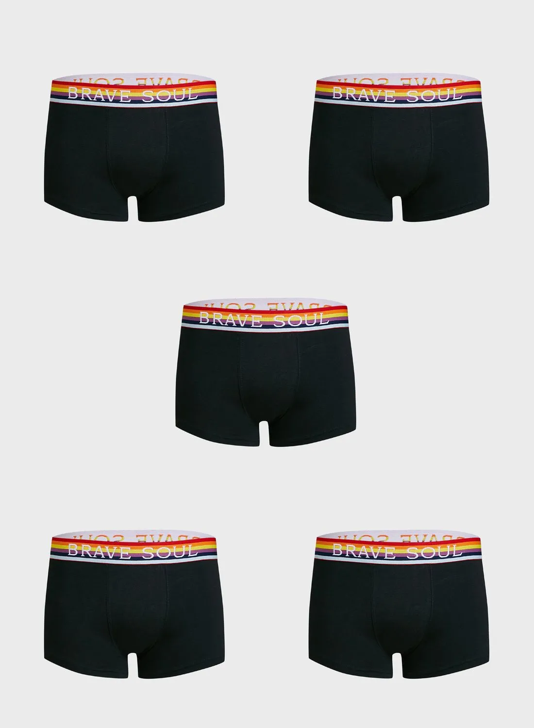 BRAVE SOUL Brave_Soul Mens Boxer With Multi Coloured