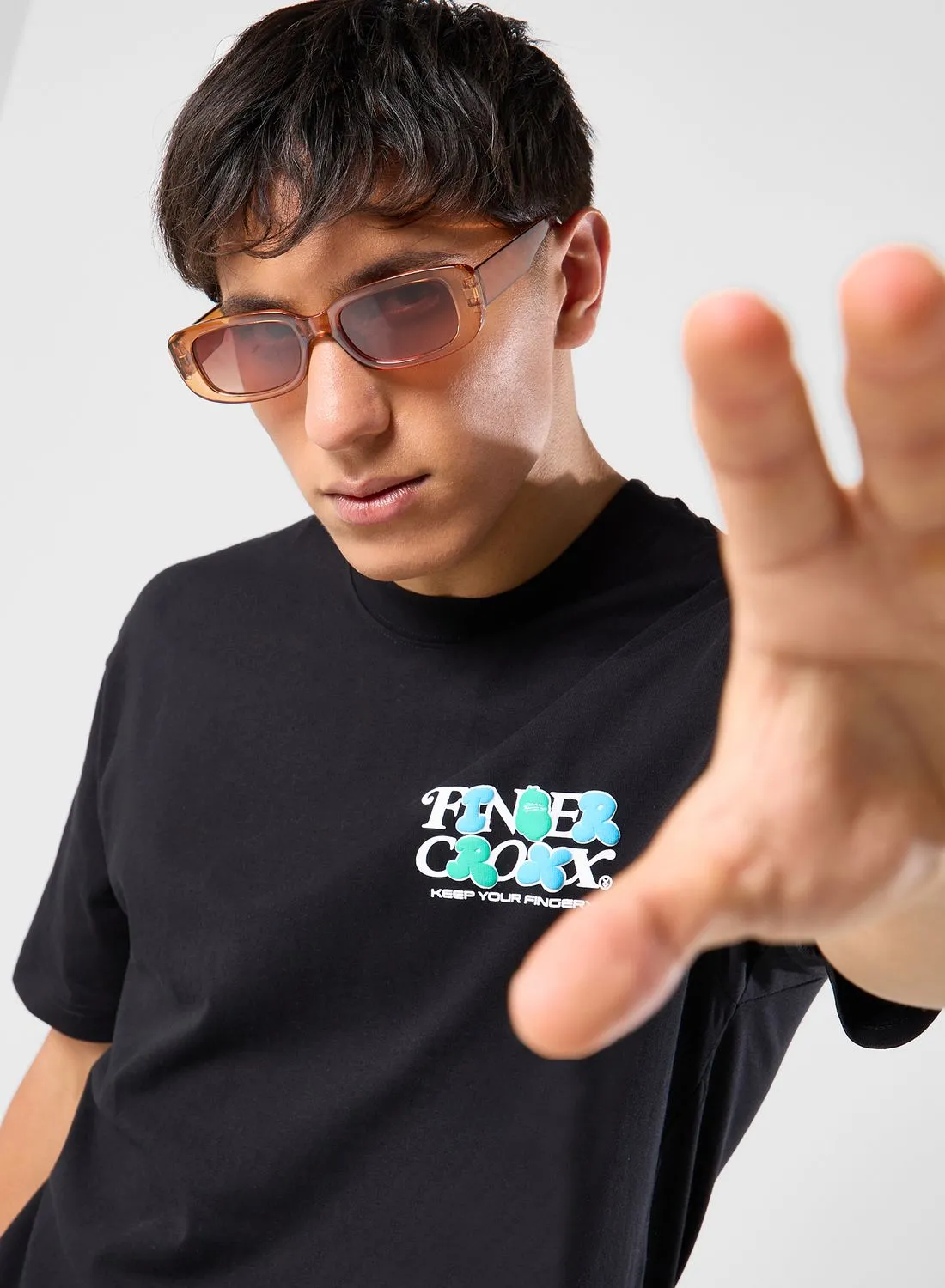 FINGERCROXX Logo T-Shirt