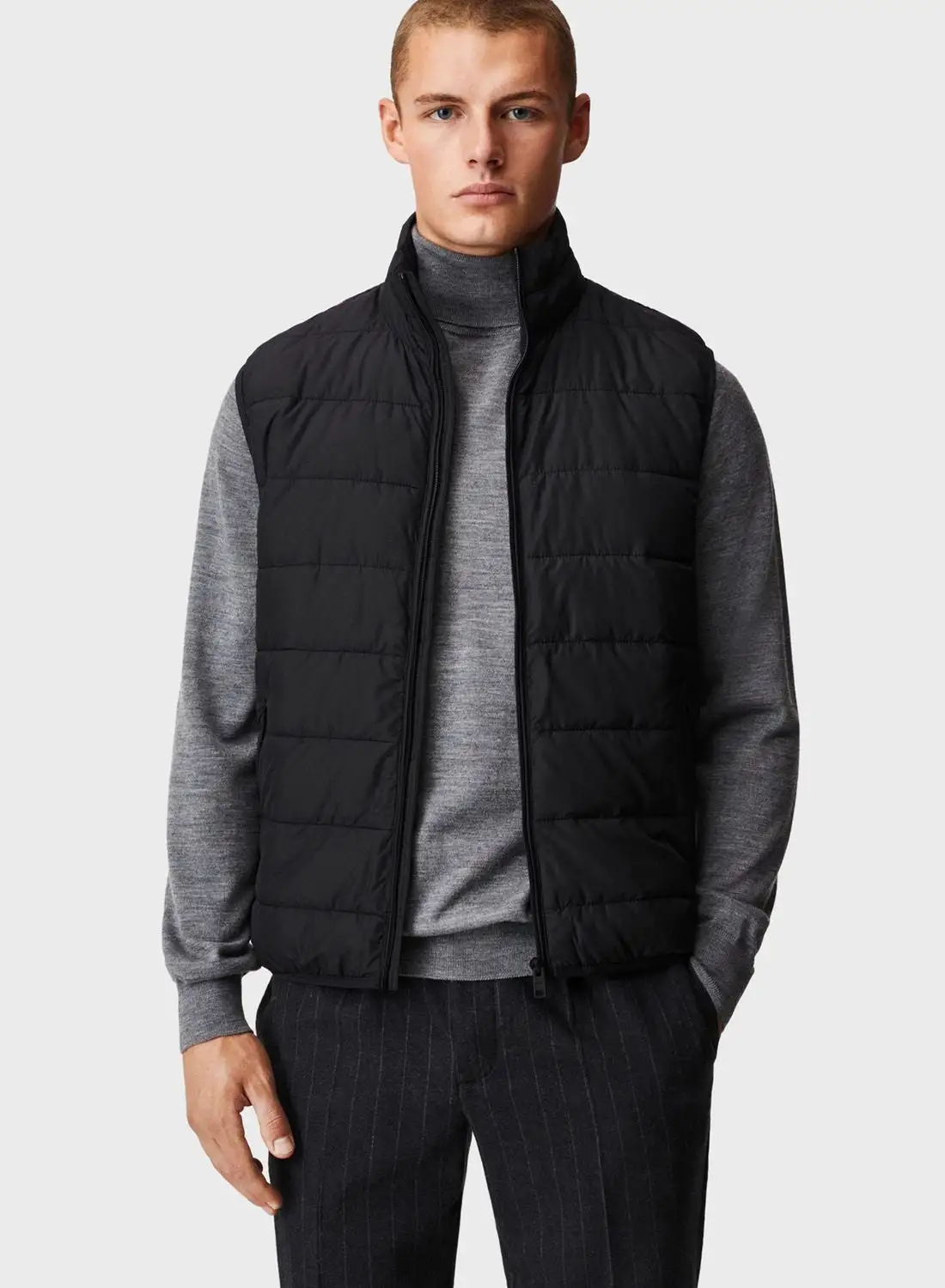 Mango Man Padded Gilet