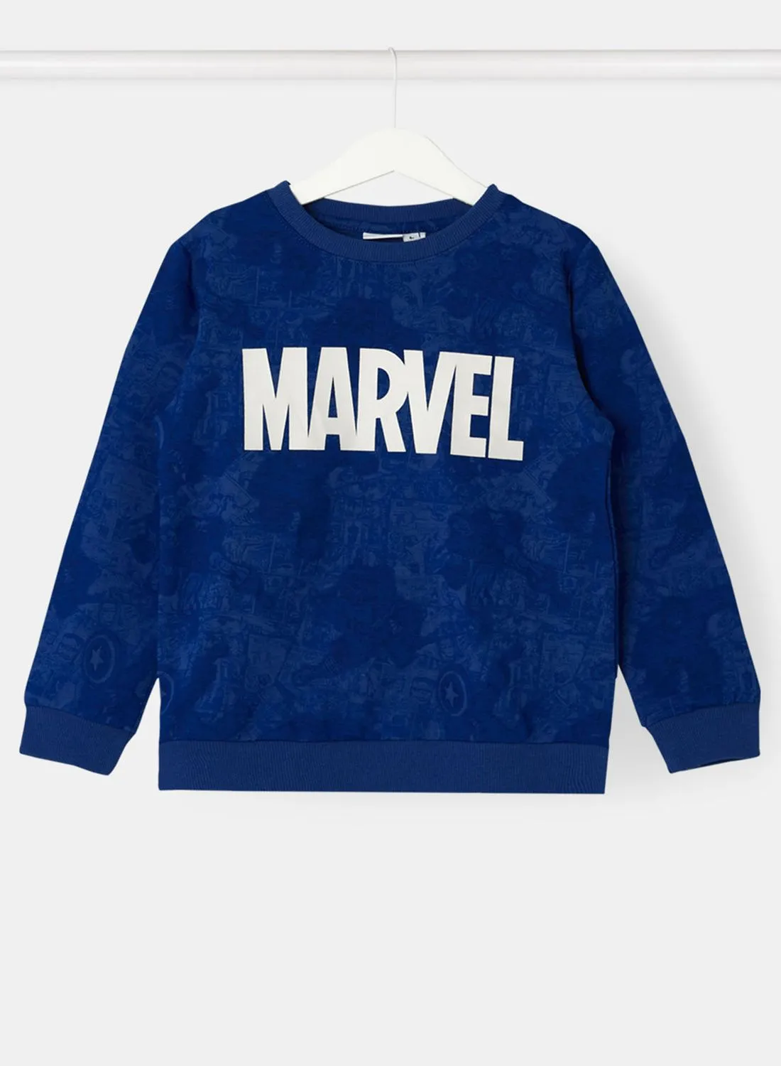 NAME IT Kids Marvel Long Sleeve Sweatshirt