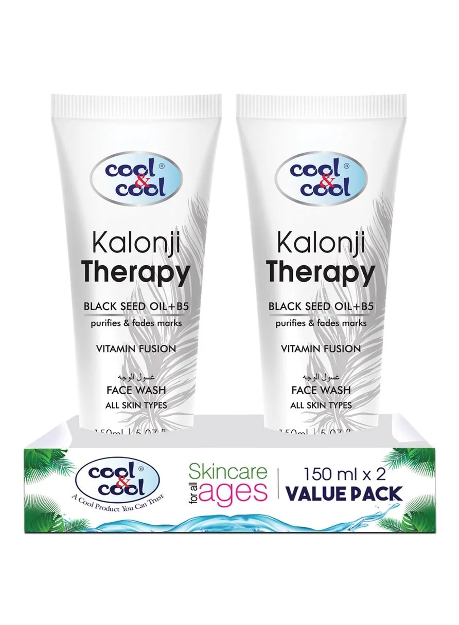 cool & cool Cool & Cool Kalonji Therapy Face Wash, 150ml x 2