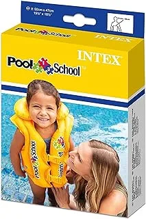 Intex Deluxe Pool Swim Vest, Yellow [58660]