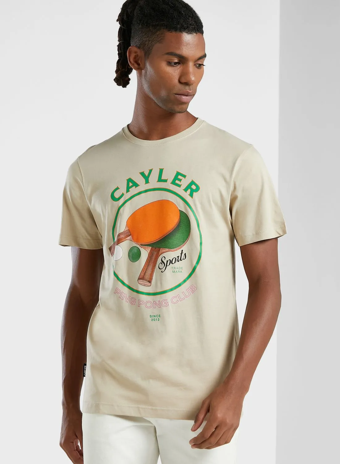 Cayler & Sons Table Tennis Racket Graphic T-Shirt