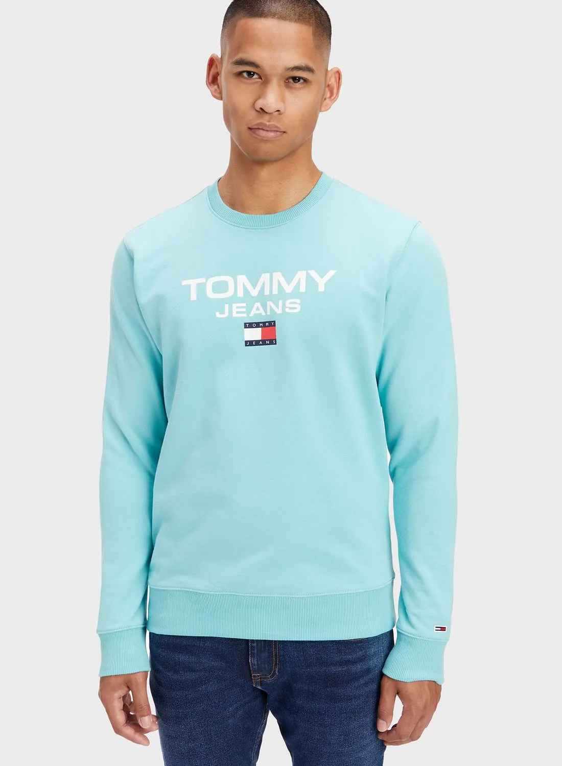 TOMMY JEANS Logo Printed Sweatshirt