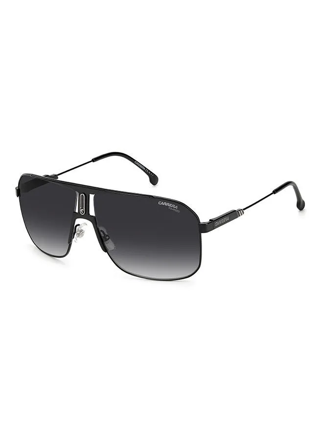 Carrera Men's UV Protection Square Sunglasses - Carrera 1043/S Black 65 - Lens Size 65 Mm