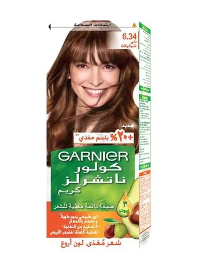 Garnier 6.34 Chocolate Color Naturals Creme 6.34 Chocolate