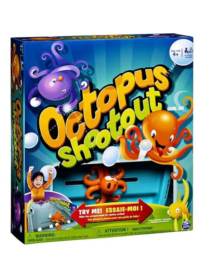 Spin Master Games Octopus Shootout Game 1 لاعبين