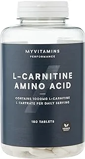 MYVITAMINS L - CARNITINE AMINO ACID - 180 TABLETS