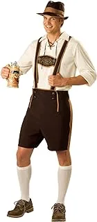 InCharacter Bavarian Guy Adult Costume, Brown, XL