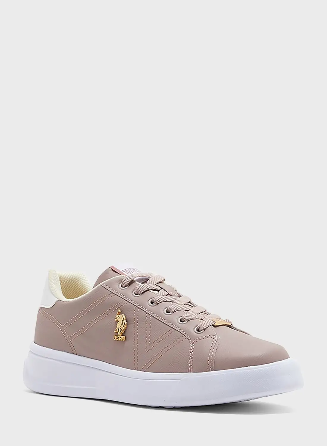 U.S.Polo Lace Up Low Top Sneakers