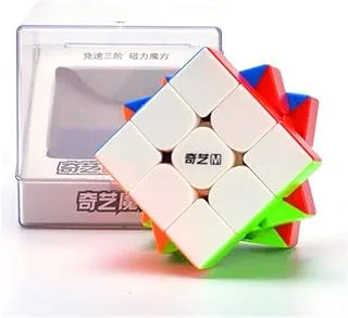 CuberSpeed QiYi MS 3x3 Magnetic stickerless Speed Cube Qiyi Mofangge M 3x3x3 Cube