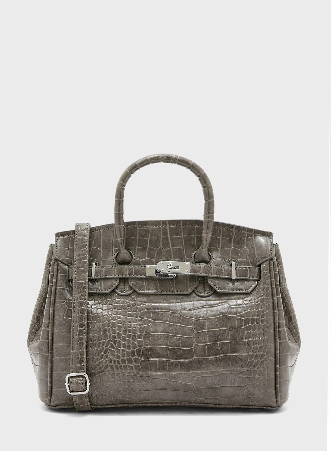 ELLA Classic Croc Large Handbag