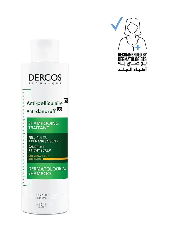 Vichy Dercos Anti Dandruff Shampoo For Dry Hair 200ml