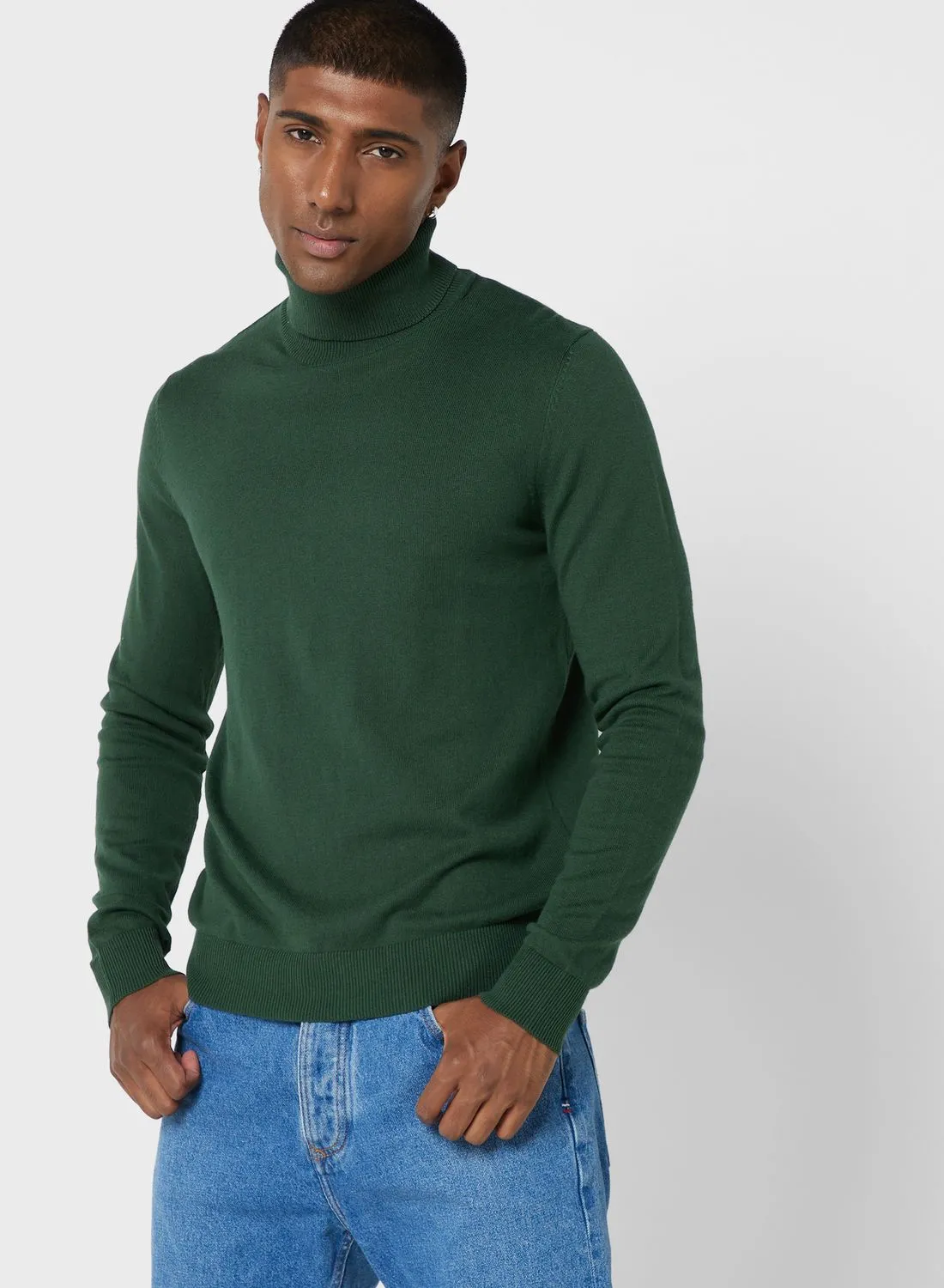 JACK & JONES Turtle Neck Knitted Sweater