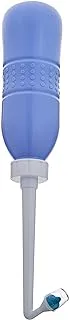 COOLBABY Large Portable Shattaf Bidet Bottle Handheld Travel Toilet Shataf Hand Spray Seat Water, 650 ml, Blue