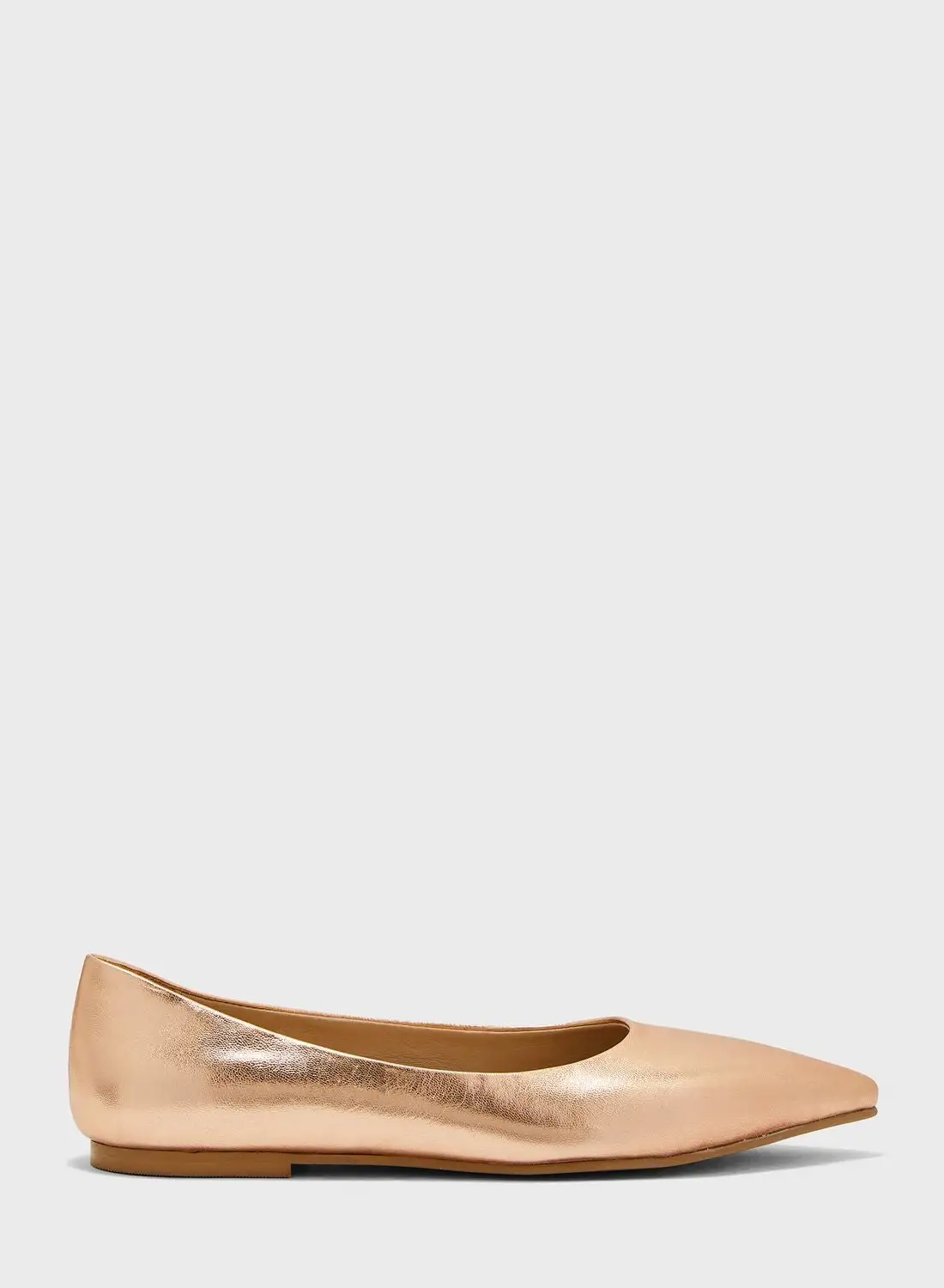 Hush Puppies Pointed Toe Ballerinas