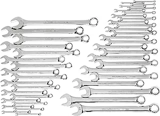 GEARWRENCH 44 Pc. 12 Pt. Combination Wrench Set, Long Pattern, SAE/Metric - 81919