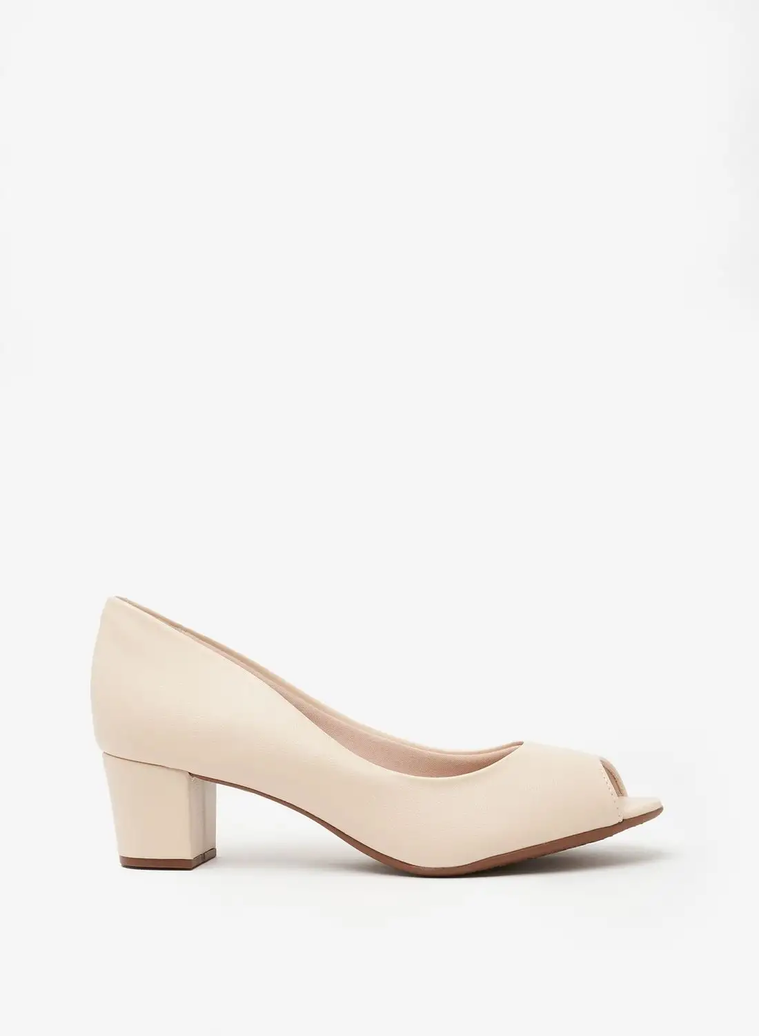 Beira Rio Lennox Peep Toe Pumps