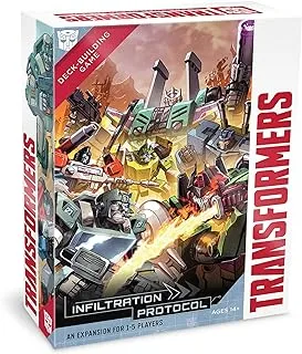 Renegade Games Studio Renegade Game Studios Transformers Deck-Building Game: Infiltration Protocol Expansion - Ages 14+, 1-5 Players