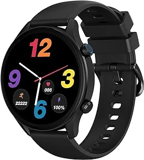 G-Tab GT7 Smartwatch with IP68 Waterproof, Black