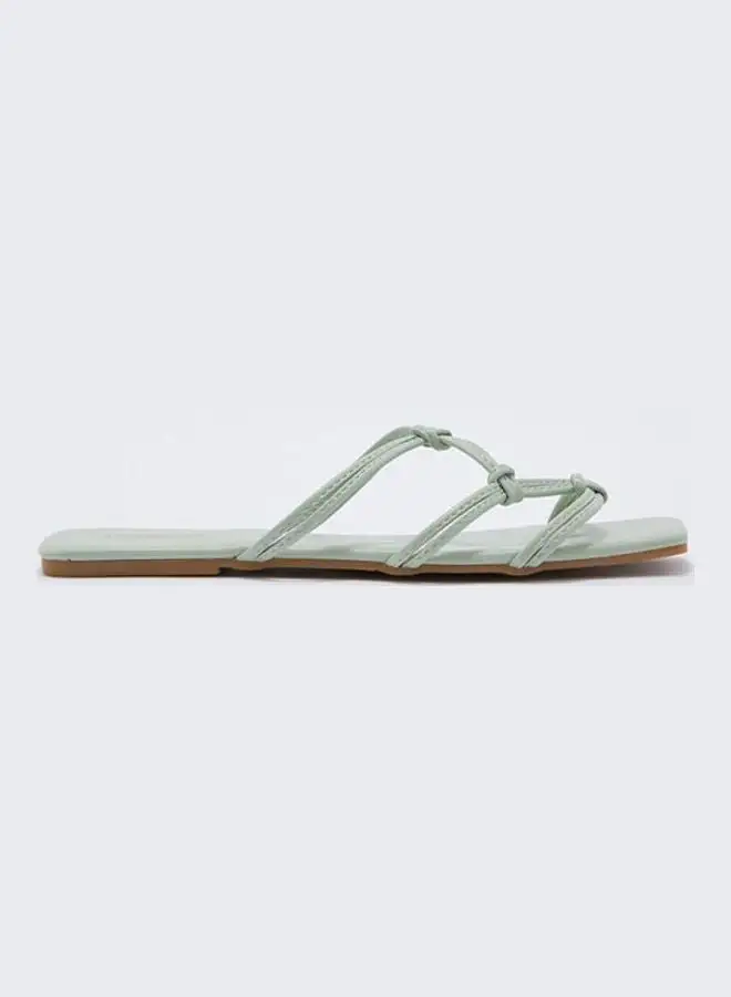 Deezee Comfortable And Stylish Flip Flop Slides Green