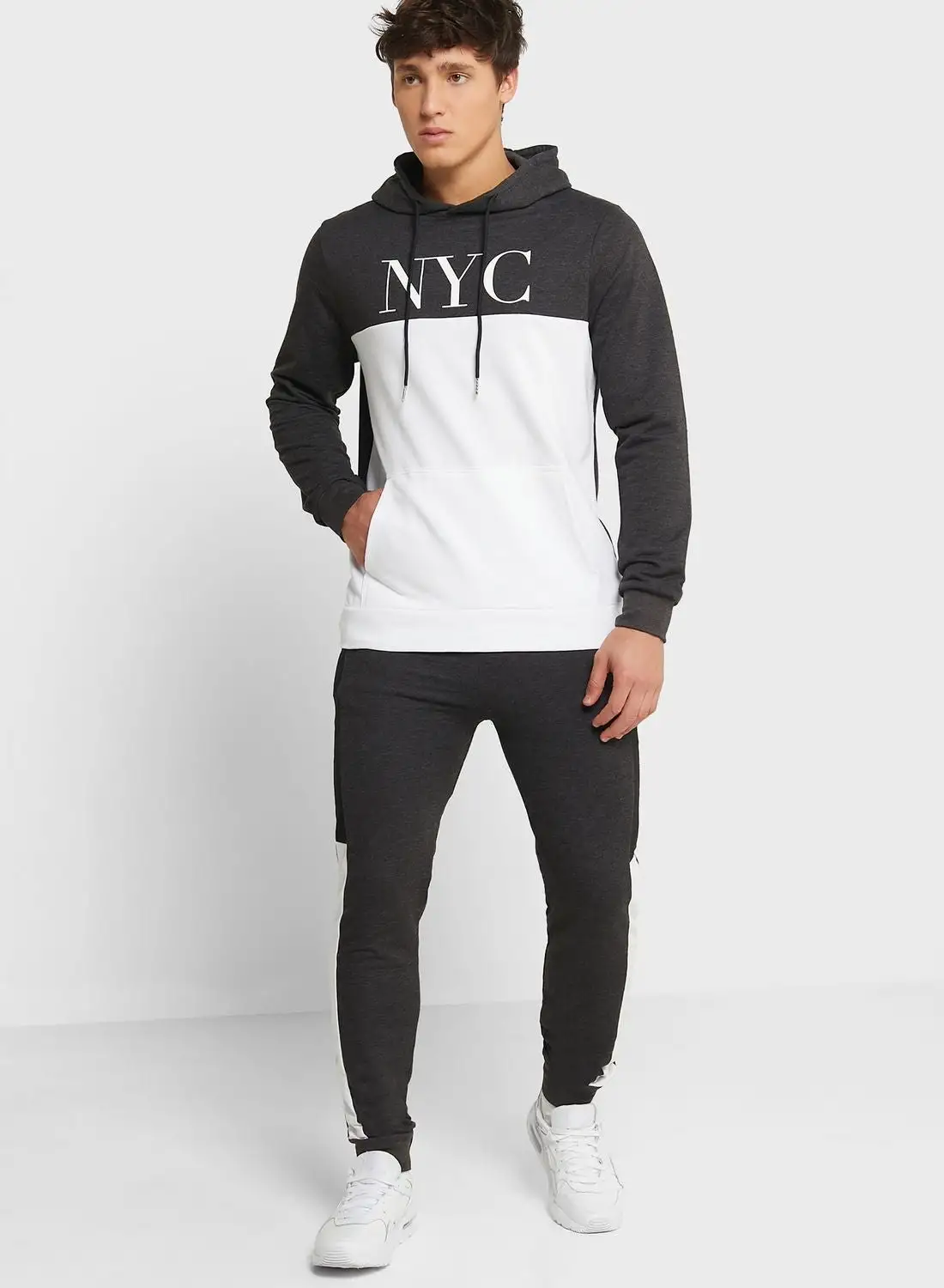 Seventy Five NYC Colourblock Tracksuit Set