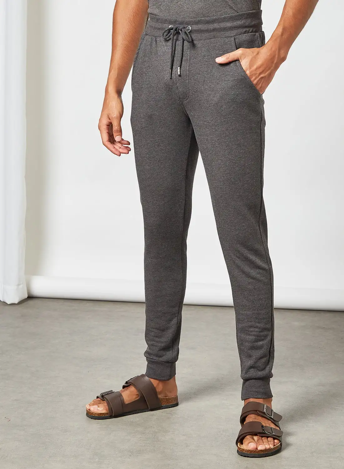 BRAVE SOUL Skinny Fit Joggers Dark Grey