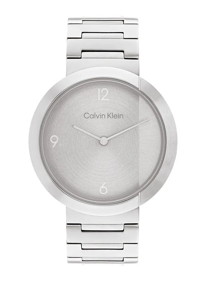 CALVIN KLEIN Unisex Analog Round Shape Stainless Steel Wrist Watch 25200289 - 38 Mm