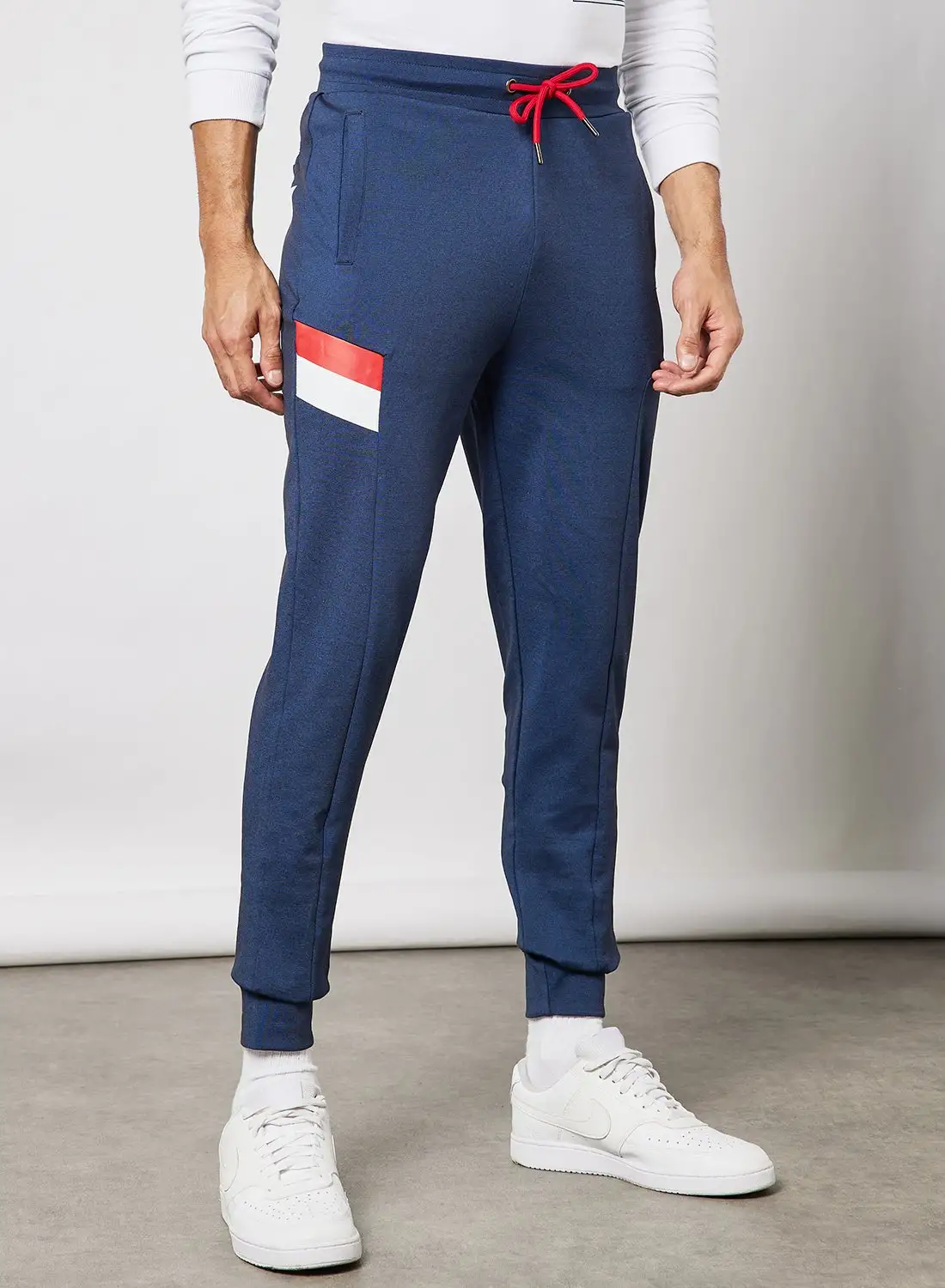 ABOF Active Wear Joggers Blue Heather