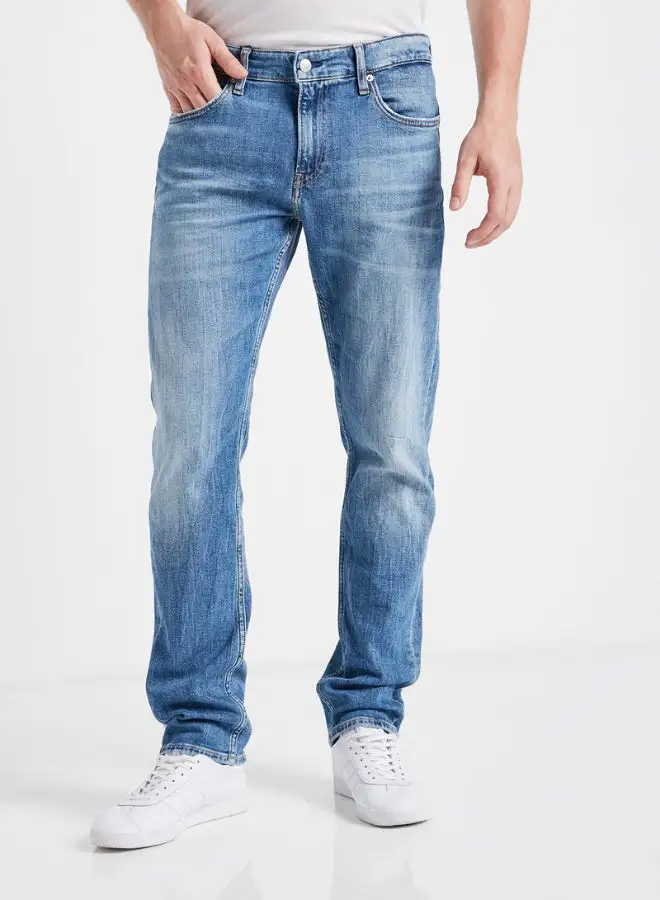 Calvin Klein Jeans Organic Cotton Slim Fit Jeans Blue