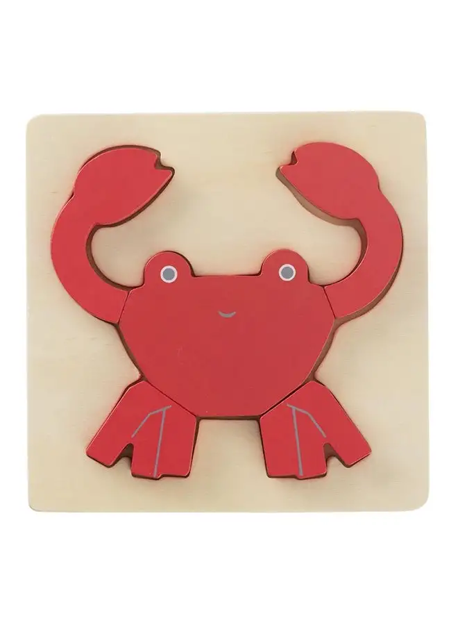 Hema Wooden Crab Baby Puzzle