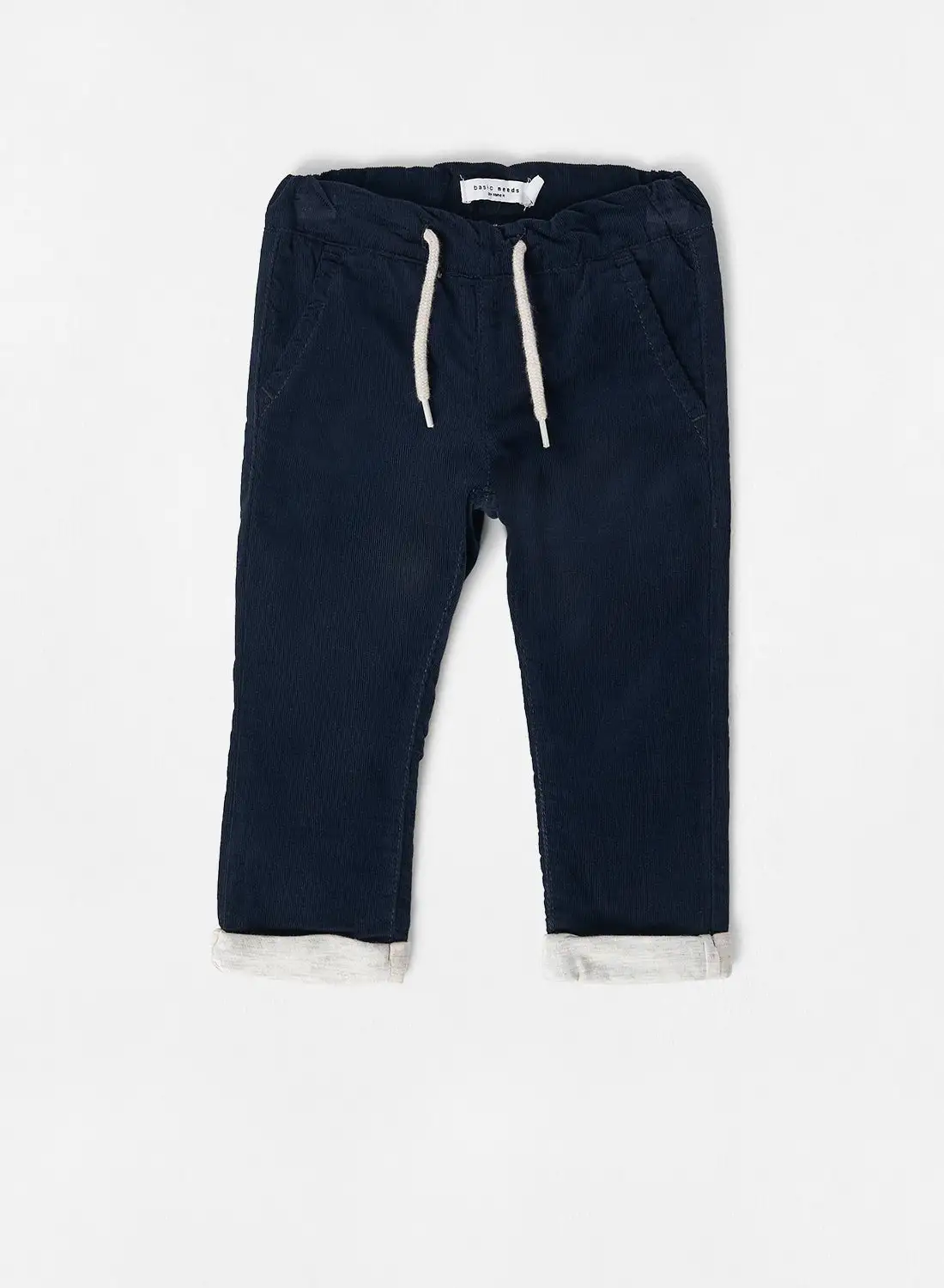 NAME IT Baby/Kids Drawstring Waist Pants Blue