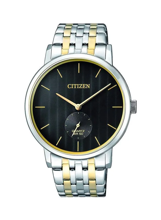 CITIZEN Men's Stainless Steel Analog Watch BE9174-55E - 39 mm - Silver/Gold