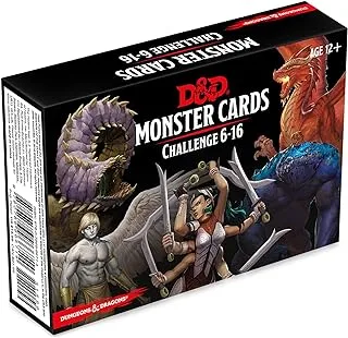 Dungeons & Dragons Spellbook Cards: Monsters 6-16 (D&d Accessory)