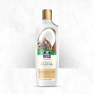 Parachute Advansed Nourishing Care Shampoo with Caster and Coconut | Tames and Nourishes Frizzy Hair | 0% Harmful Chemicals | 340ml