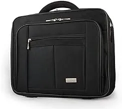 NATEC Boxer notebook case 43.9 cm (17.3) Briefcase Black