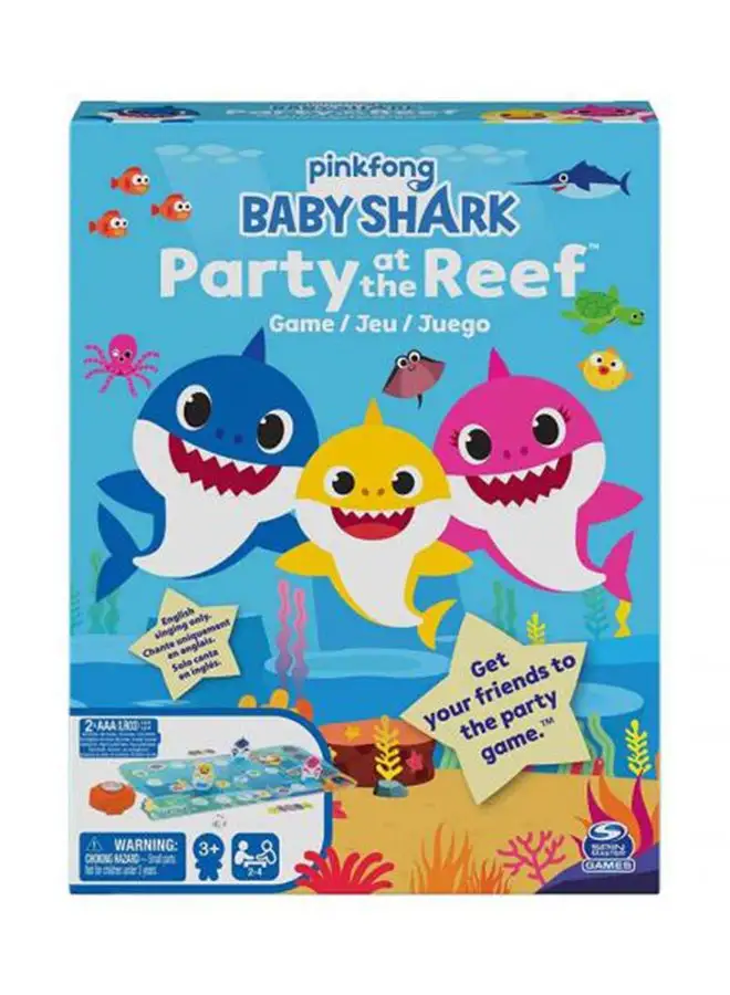 Spin Master Games Pinkfong Baby Shark Party at the Reef Game 1 Players