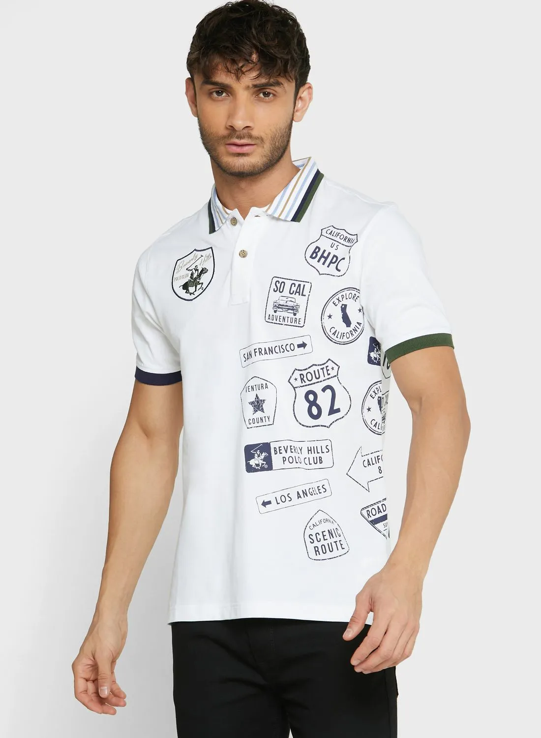 bhpoloclub Graphic Polo