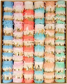 Pastel Fringe Medium Crackers