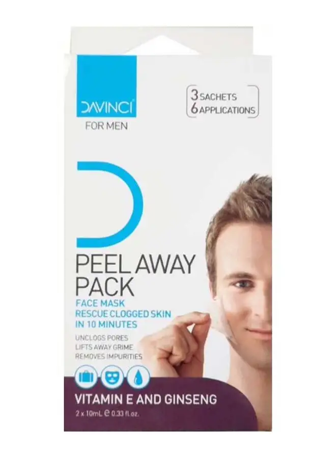 Davinci Pack of 3 - Peel Away Mask 60ml