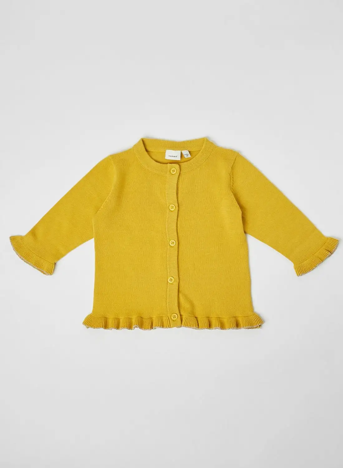 NAME IT Kids Ruffle Detailed Cardigan