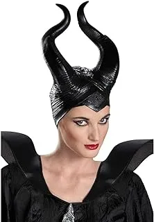 Disguise Women's Disney Maleficent Movie Maleficent Deluxe Costume Horns, Black, One size