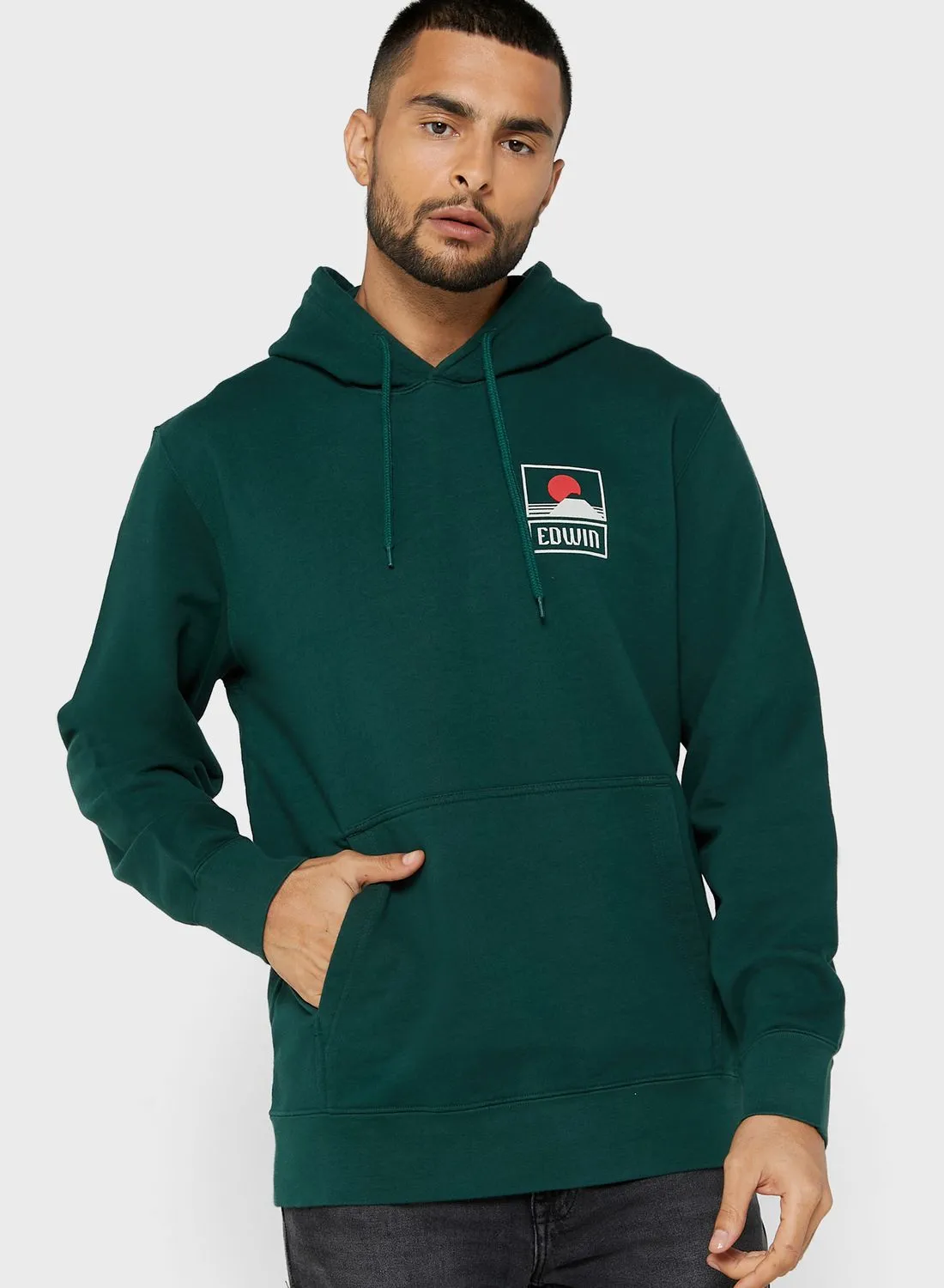 Edwin Sunset On Mt Fuji Hoodie