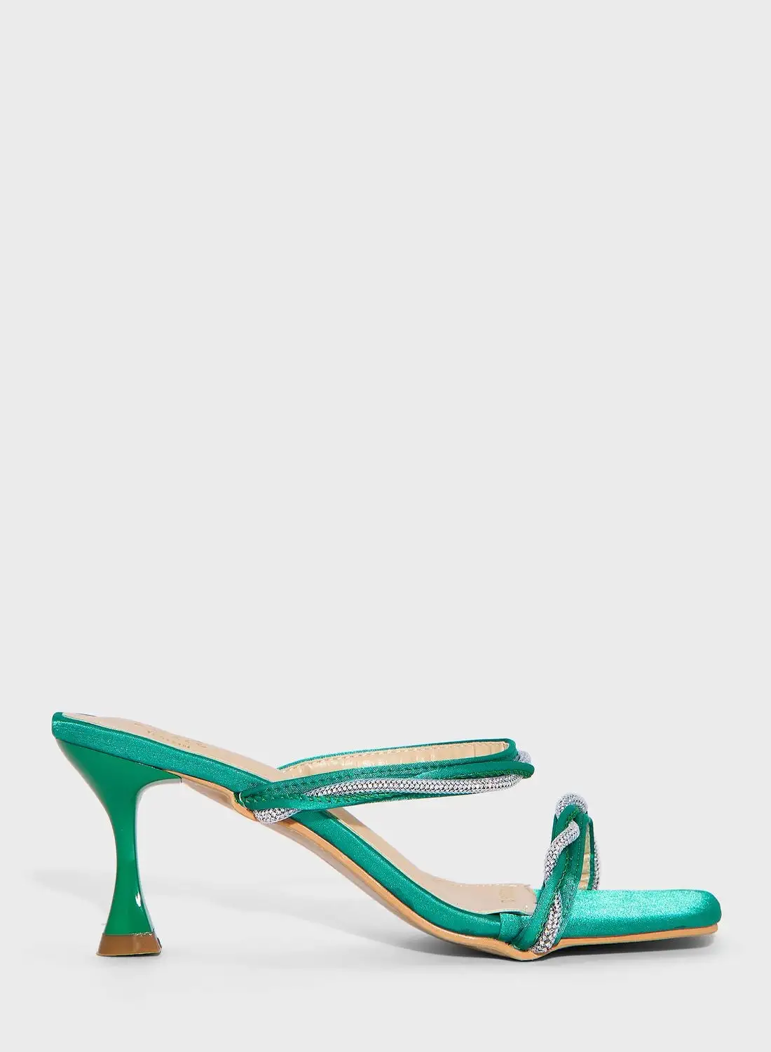 Ella Limited Edition Strappy Embellished Heeled Mule